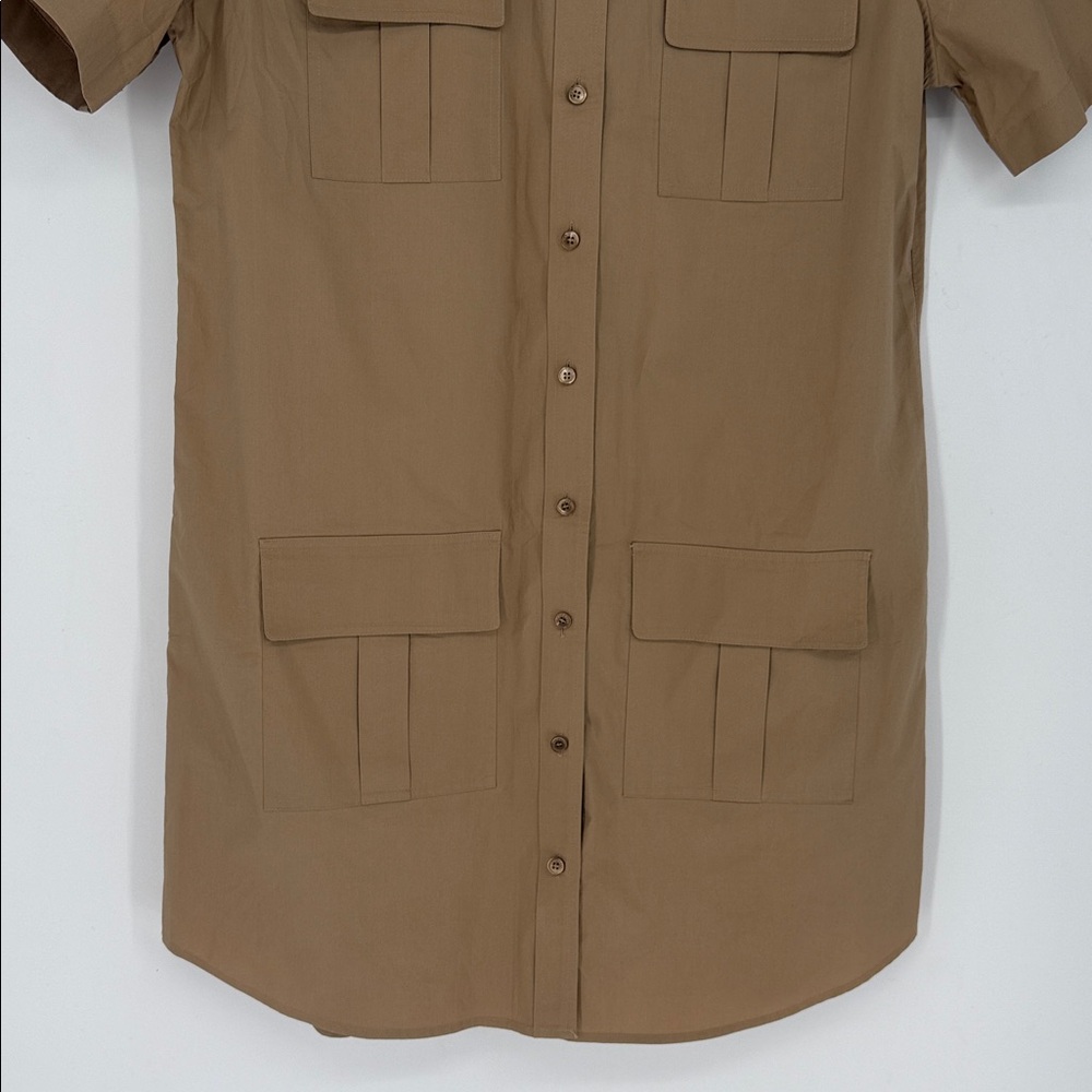 NWOT Equipment Remy Utility Shirt Dress SIZE L/G - Picture 9 of 12